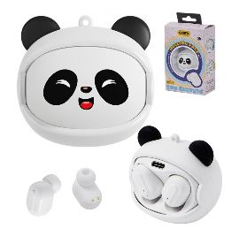 Slika Bluetooth slusalice Panda bele