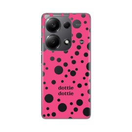 Slika Torbica Silikonska Print Skin za Xiaomi Redmi Note 13 Pro 4G Dottie Dottie Pink