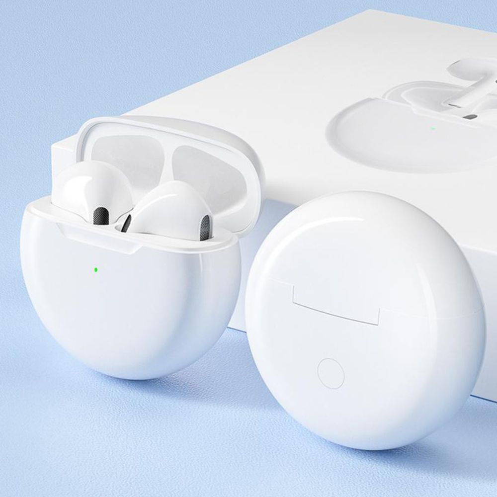 Bluetooth Slusalice Airpods T-phox Pro Bele Hq - slika 2