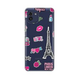 Slika Torbica Silikonska Print Skin za Samsung A035G Galaxy A03 Love Paris