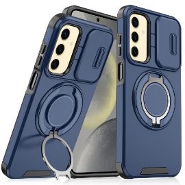 Slika Torbica CamShield Ring stand za Samsung S921B Galaxy S24 plava