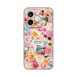 Slika Torbica Silikonska Print Skin za Honor 600 Lite Beach Please