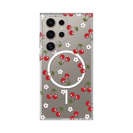 Torbica Print Magsafe za Samsung S918B Galaxy S23 Ultra Cute Cherries