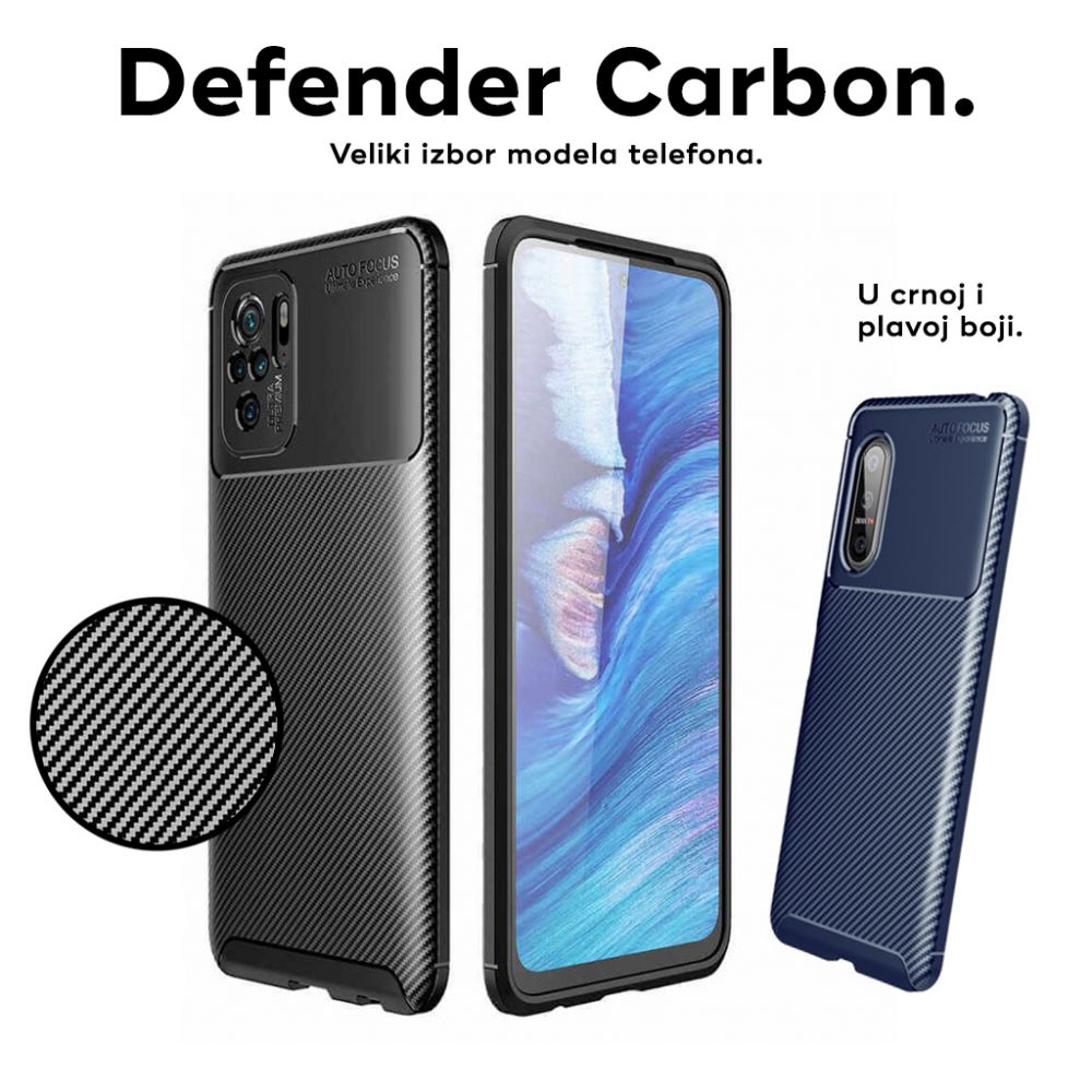Torbica Samsung S24 Fe Defender Carbon  Crna - slika 2