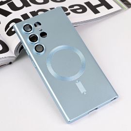 Torbica Magsafe Chrome za Samsung S918B Galaxy S23 Ultra plava