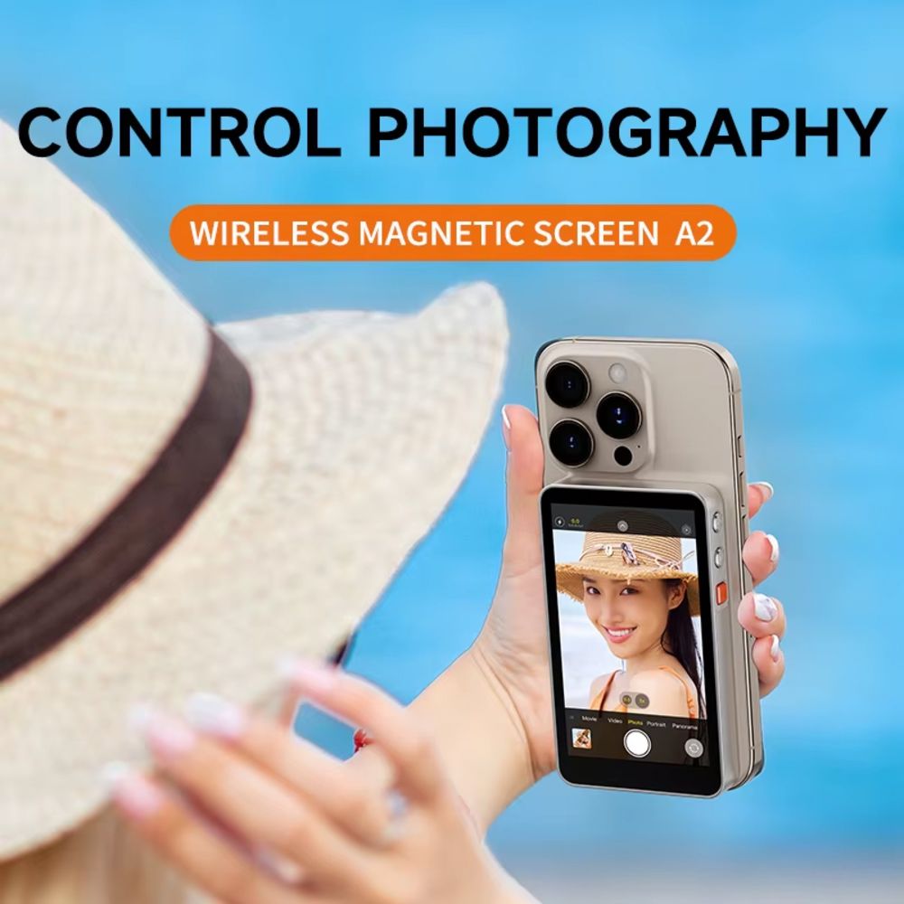 Selfie monitor magnetic A2 srebrni