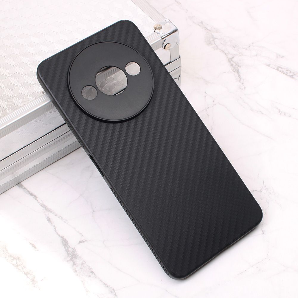 Torbica Carbon fiber za Xiaomi Redmi A3 crna