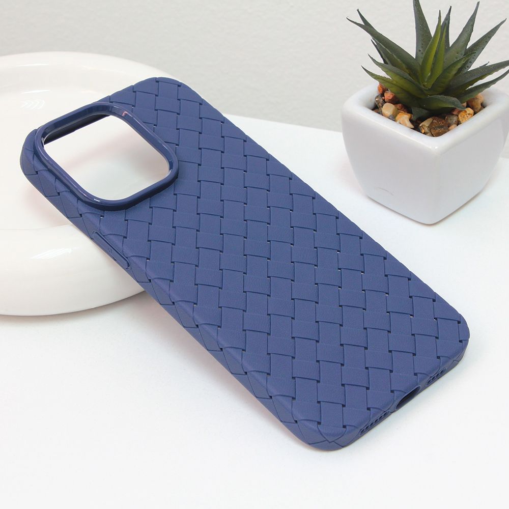Torbica Weave case za iPhone 14 Pro Max 6.7 plava