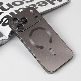 Torbica Magsafe Chrome za iPhone 17 Pro Max 6.9 siva