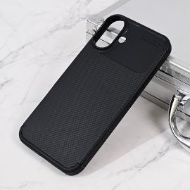 Torbica Defender Carbon za iPhone 16 Plus 6.7 crna