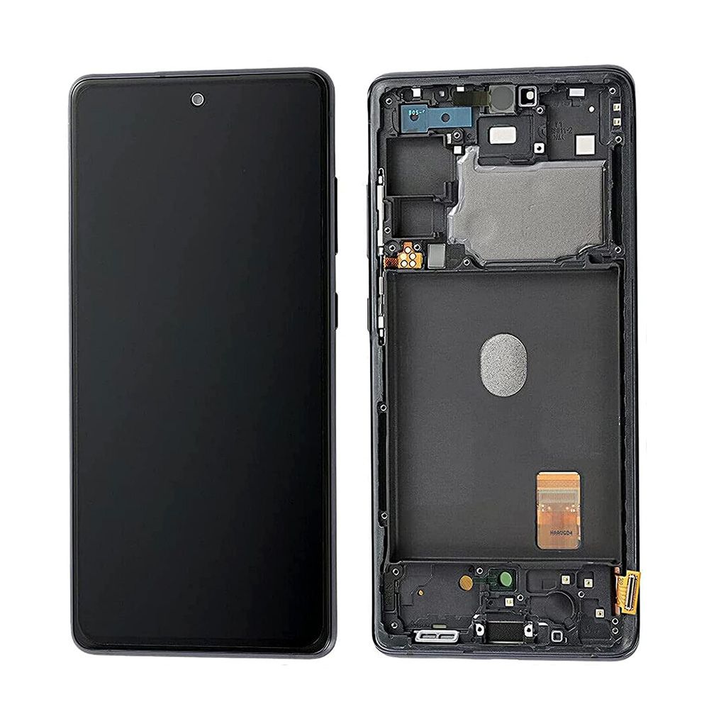 LCD za Samsung G780/Galaxy S20 FE + touch screen WITH FRAME Cloud Navy INCELL