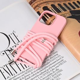 Slika Torbica Crossbody za iPhone 16 Pro 6.3 roze