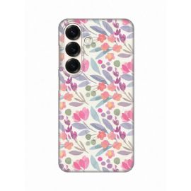 Torbica Silikonska Print za Samsung S931B Galaxy S25 Watercolor Flowers