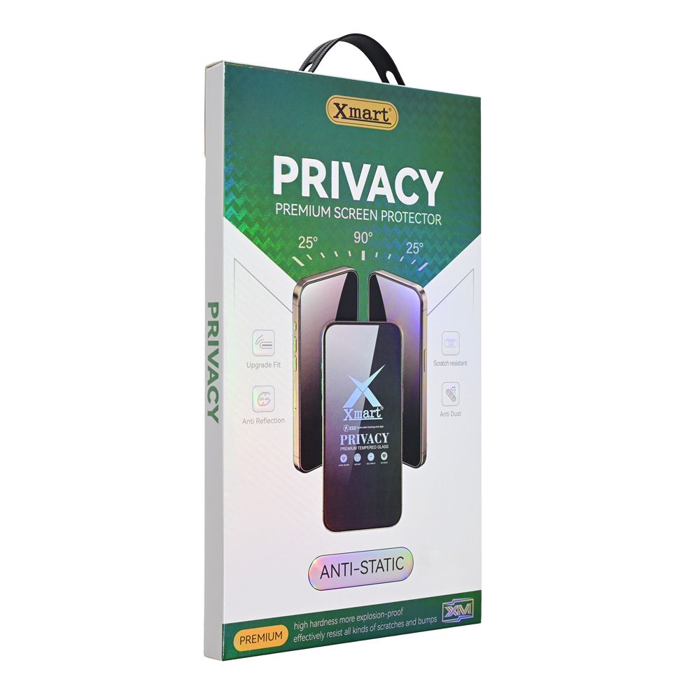 Zastitno staklo Tempered glass X mart 9D Privacy za iPhone 17 6.3