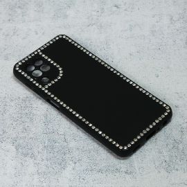 Torbica Frame Cirkon za Samsung A225F Galaxy A22 4G crna