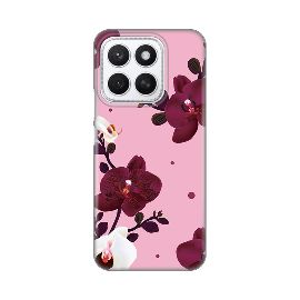 Slika Torbica Silikonska Print Skin za Honor X8c Pink Orchid