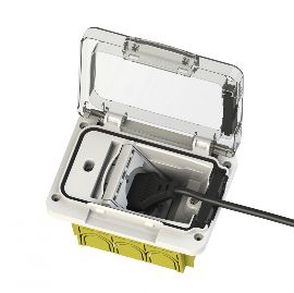 Slika WIDE IP55 kutija 3M sa suko uticnicom 4B.W.RAL.015