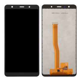 Slika LCD za Samsung A750F/Galaxy A7 2018+touch screen crni OLED