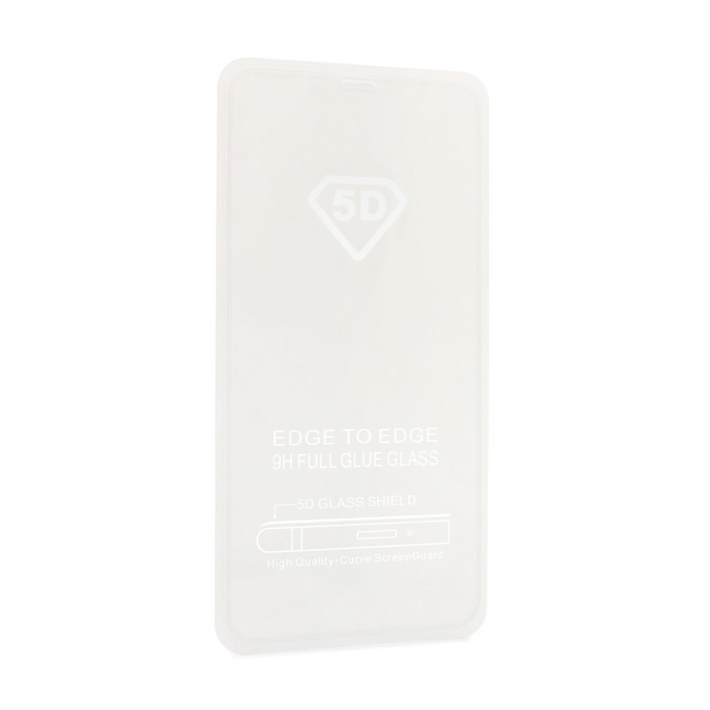 Zastitno Staklo Tempered glass 5D za iPhone XS Max beli