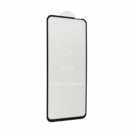 Zastitno Staklo Tempered glass 2.5D full glue za Huawei Honor 30 crni