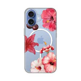 Torbica Print Magsafe za iPhone 17 6.3 Hibiscus