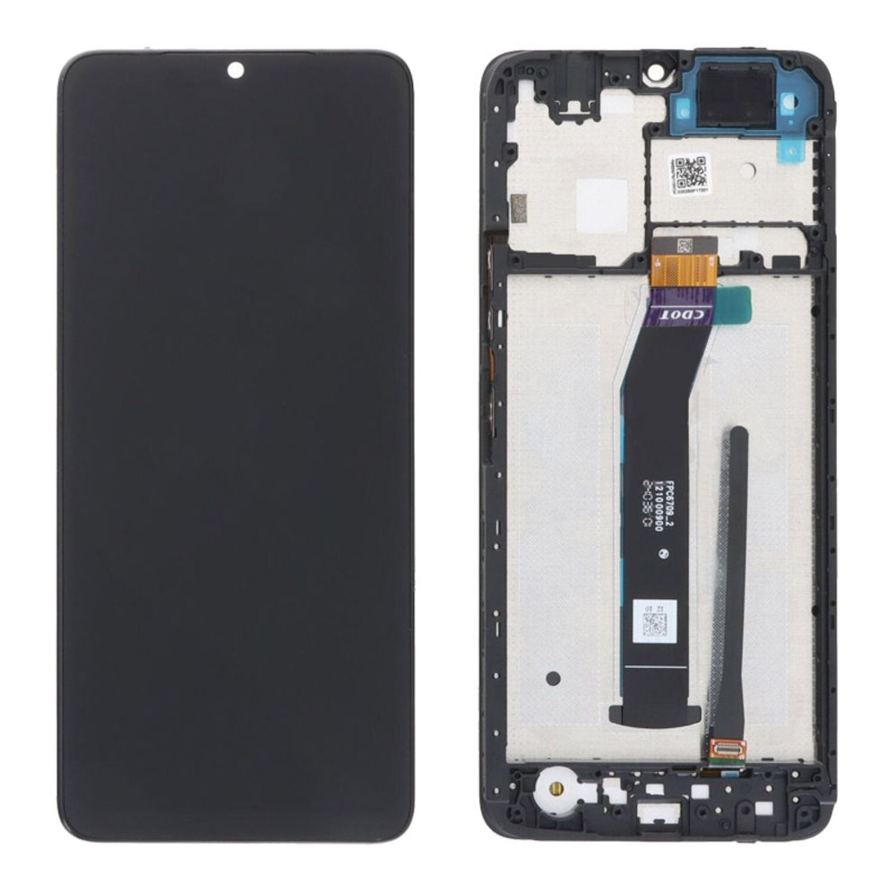 LCD za Xiaomi Redmi A3 + touch screen + frame Black CHO