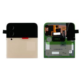 Prednji LCD za Samsung F721/Galaxy Z Flip 4 + touch screen + frame Rose Gold Service Pack ORG/GH97-27947C