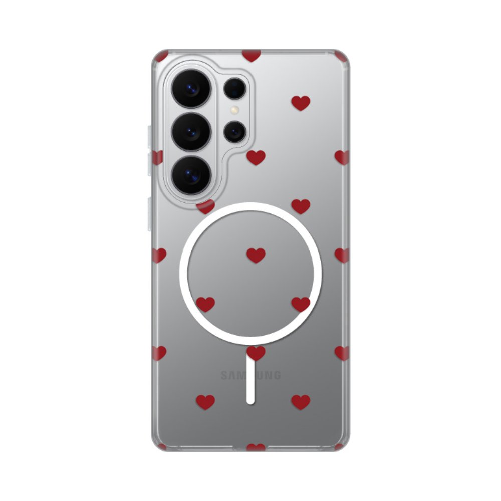 Torbica Print Magsafe za Samsung S948B Galaxy S26 Ultra Red Hearts