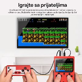 Slika Konzola za igranje Gameboy SUP400 crvena
