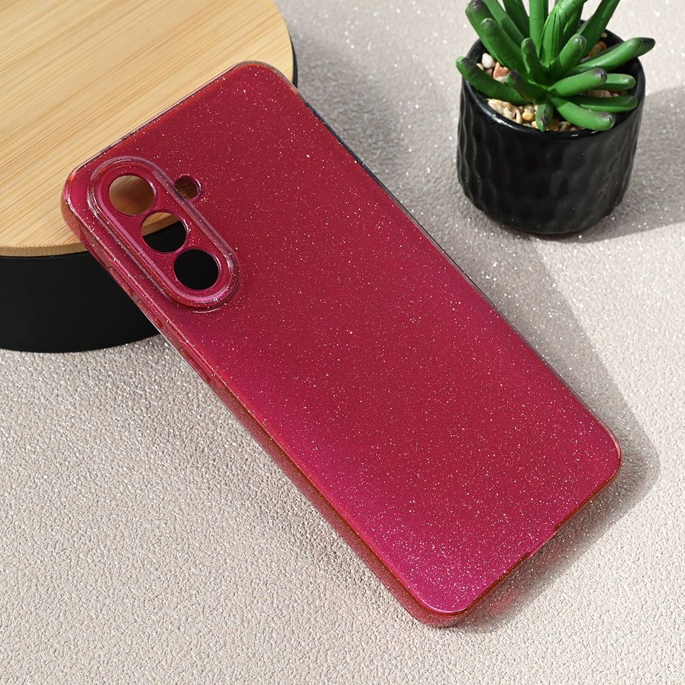 Torbica Sparkle Dust za Samsung A366B Galaxy A36 5G bordo
