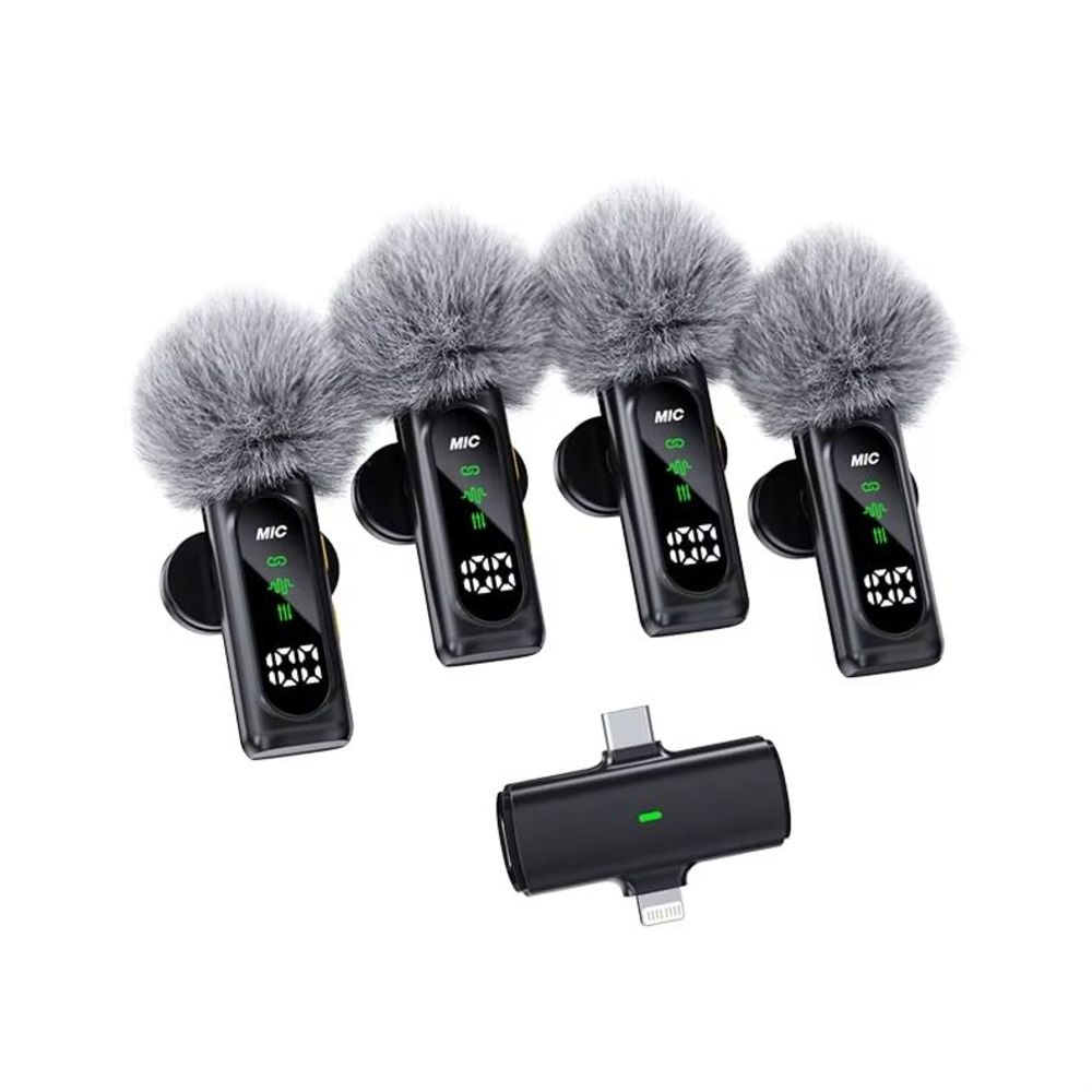 Set mikrofona T90 Lavalier crni
