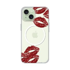 Slika Torbica Print Magsafe za iPhone 15 6.1 Kisses