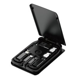 Slika Multifunkcionalni box wireless punjac Budi 15W crni