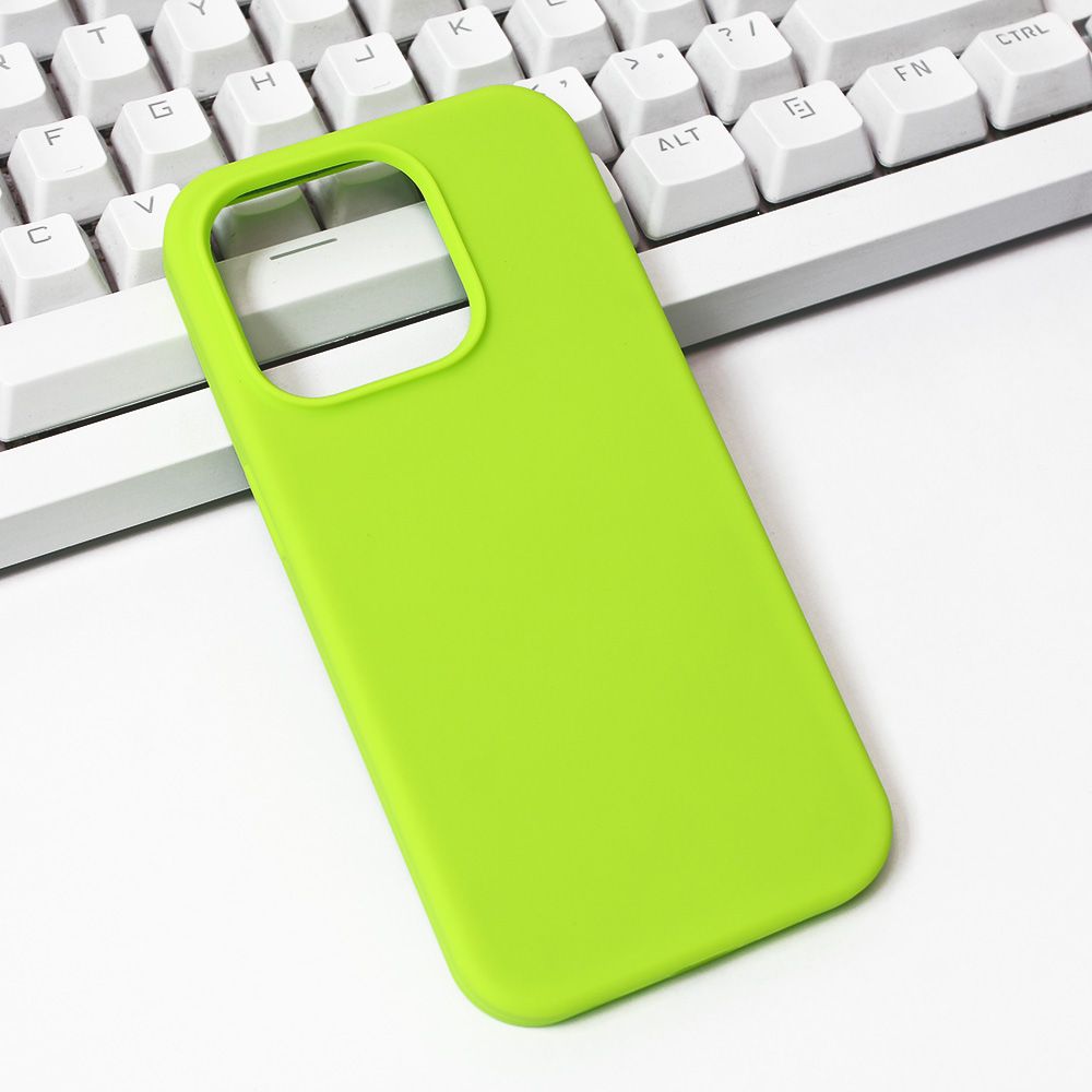 Torbica Summer color za iPhone 15 Pro 6.1 neon zuta