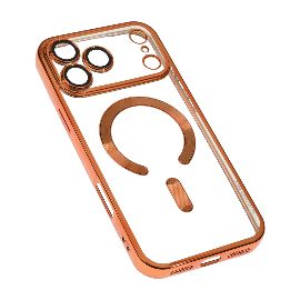 Slika Torbica Magsafe Lux za iPhone 17 Pro Max 6.9 narandzasta