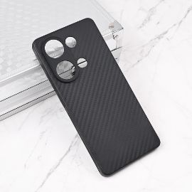 Torbica Carbon fiber za Xiaomi Redmi Note 14S (EU) crna