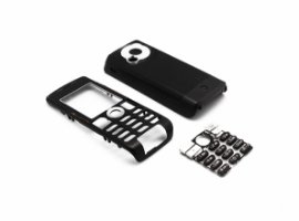 Slika Maska za Sony-ericsson K510 crna sa tastaturom