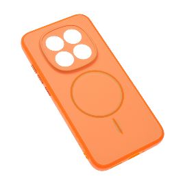 Torbica Magsafe Matte Line za Xiaomi Redmi Note 15 Pro Plus 5G narandzasta