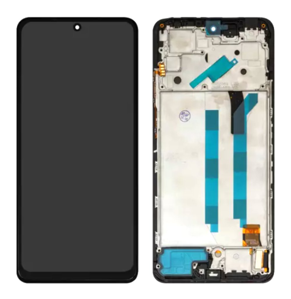 LCD za Xiaomi Redmi Note 12 Pro 4G + touch screen + frame Black OLED