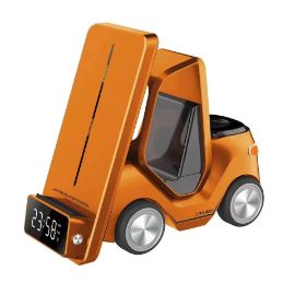 Slika Kucni punjac Wireless 15W Viljuskar 5 u 1 narandzasti