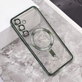 Torbica Magsafe Lux za Samsung S721B Galaxy S24 FE zelena