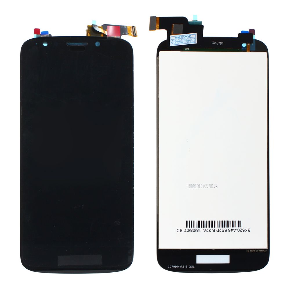 LCD za Motorola MOTO E5 Play+touch screen crni