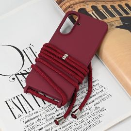Slika Torbica Crossbody za Samsung A366B Galaxy A36 bordo
