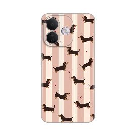 Torbica Silikonska Print Skin za Xiaomi Redmi Note 17 Pro 5G Dachshunds Love