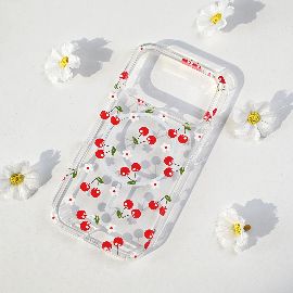Slika Torbica Print Magsafe za iPhone 17 Pro 6.3 Cute Cherries