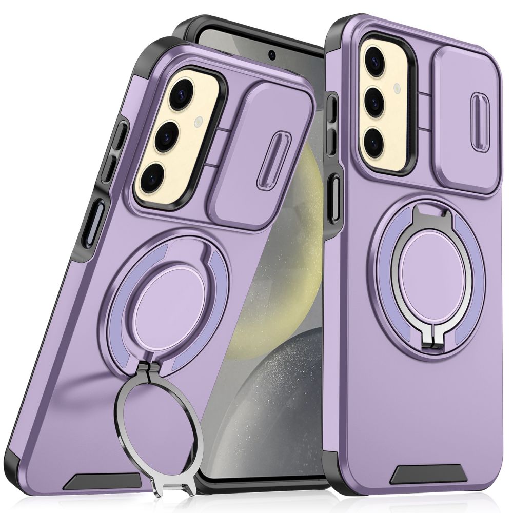 Torbica CamShield Ring stand za Samsung A266B Galaxy A26 5G ljubicasta