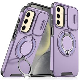 Slika Torbica CamShield Ring stand za Samsung A266B Galaxy A26 5G ljubicasta