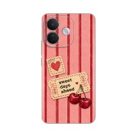 Torbica Silikonska Print Skin za Xiaomi Redmi Note 17 Pro 5G Cherry Ticket