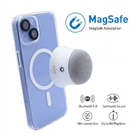 Slika Bezicni zvucnik PURO MagSafe beli