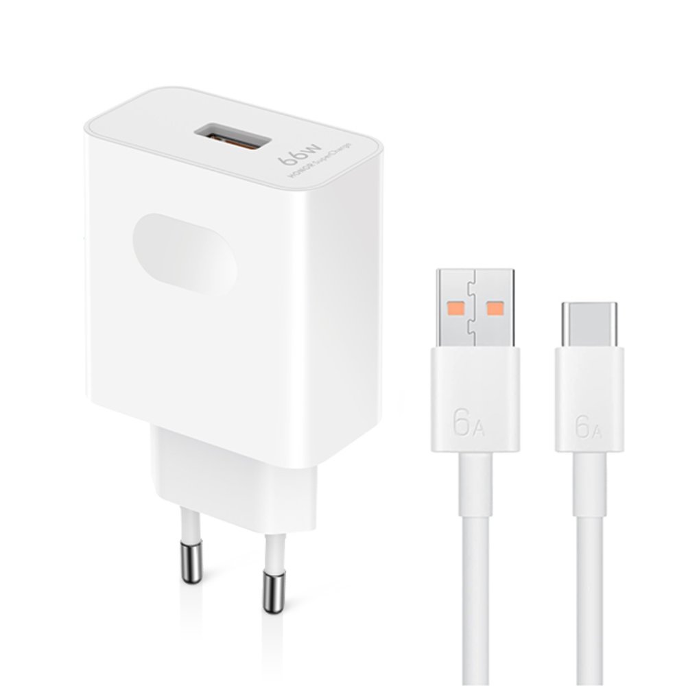 Kucni Punjac Honor Super Charge 66w Sa Type C Kablom Beli 1m - naslovna